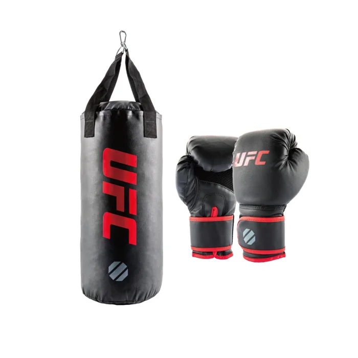Set gants de boxe entraînement enfant UFC [Taille XS/S]