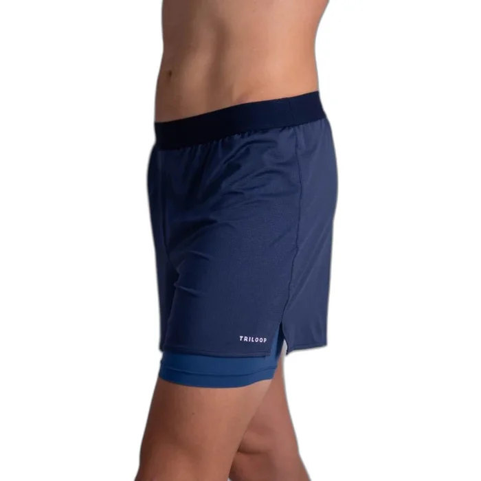 Short 2 en 1 recyclu00e9 Triloop Made in France – Toulon [Taille S]