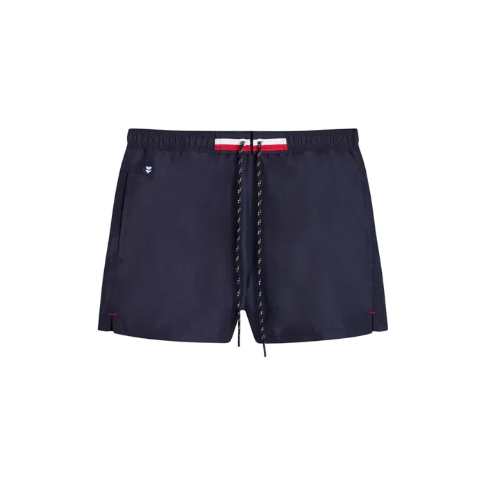 Short de bain court u00e0 ceinture u00e9lastiquu00e9e Le Slip Franu00e7ais Liamone [Taille S]