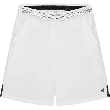 Short de Tennis K Swiss Boys Core Team Short 8 Inch White
