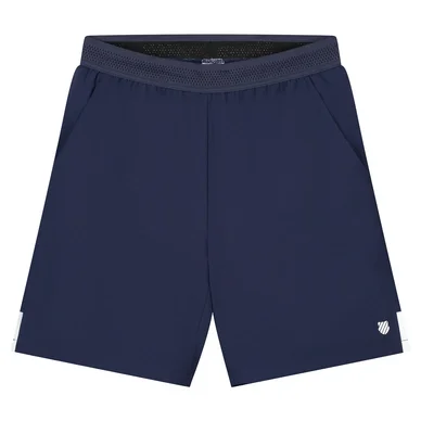 Short de Tennis K Swiss Men Core Team Short 8 Inch Navy