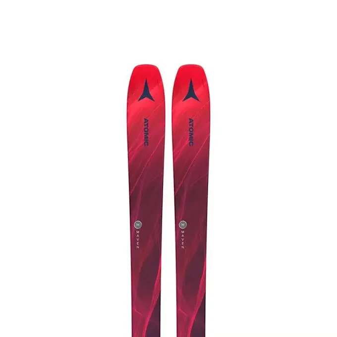 Ski all-mountain Atomic N MAVEN 93 C Maroon/Bright Red Gros Lot