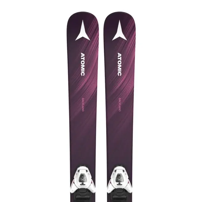 Ski all-mountain junior BACKLAND GIRL + fixations L 6 GW Top Qualité