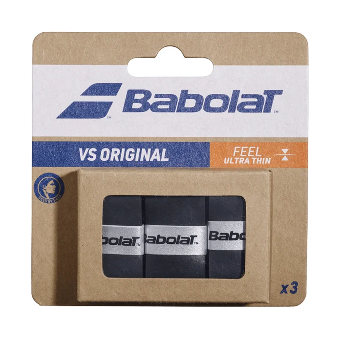 Sobregrip de tenis Babolat VS Original Negro x3