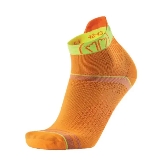 Solde Chaussettes running SIDAS RUN FEEL – Mangue / Jaune