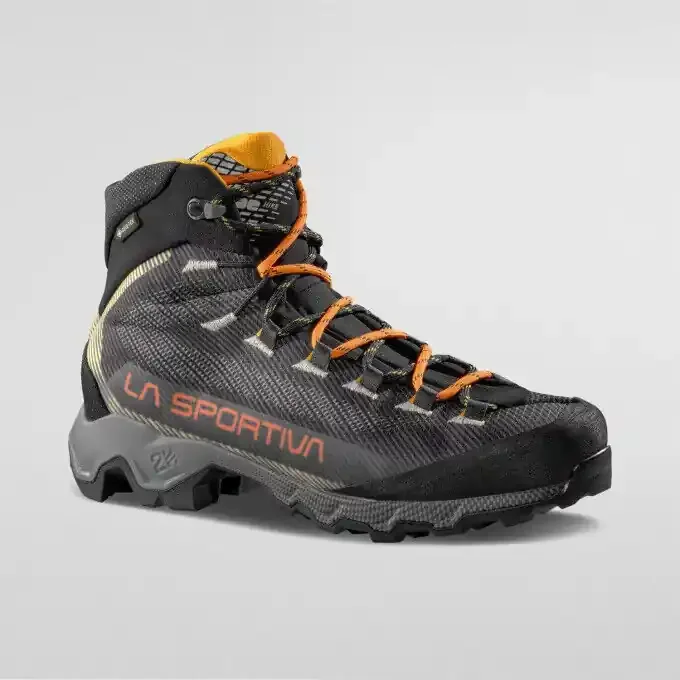 Soldes Chaussures de randonnée La Sportiva AEQUILIBRIUM HIKE GTX Carbon/Papaya