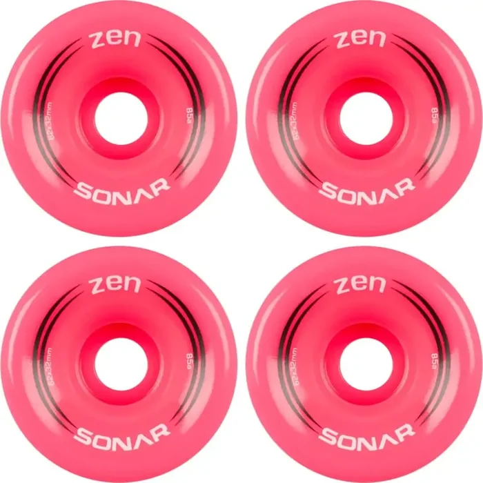 Sonar 62mm Roues Roller Quad Pack de 4 Dernier Modèle