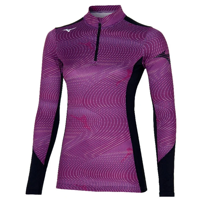 Sous maillot 1/2 zip femme Mizuno BT V. Body G3 [Taille XS]