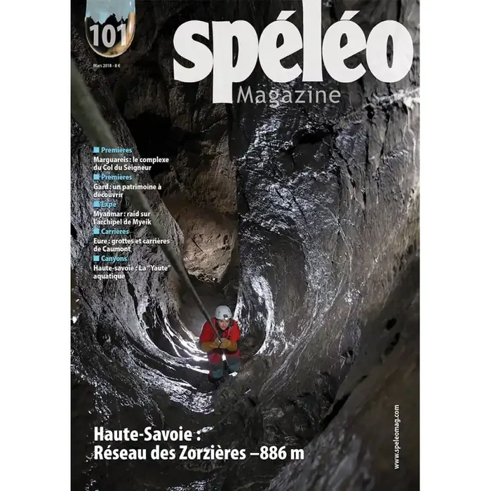 Spéléo Magazine n° 101 Nouvel Arrivage