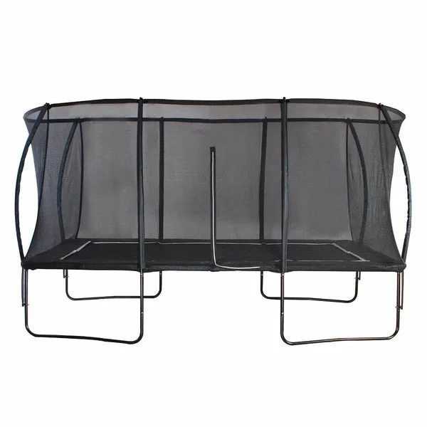 Stratos Cama elástica rectangular 286x439cm Con una red de seguridad