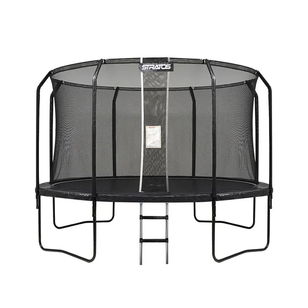 Stratos Trampolín 396cm Línea Premium Negra