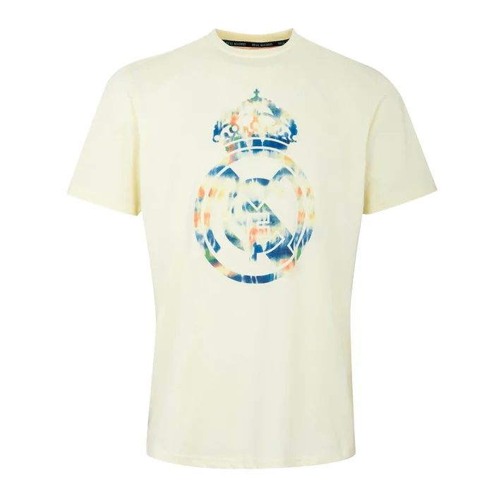 Sunset Festival Hommes T-Shirt imprimé Manteau blanc cassé Blanc – Boutique Officiel Real Madrid CF