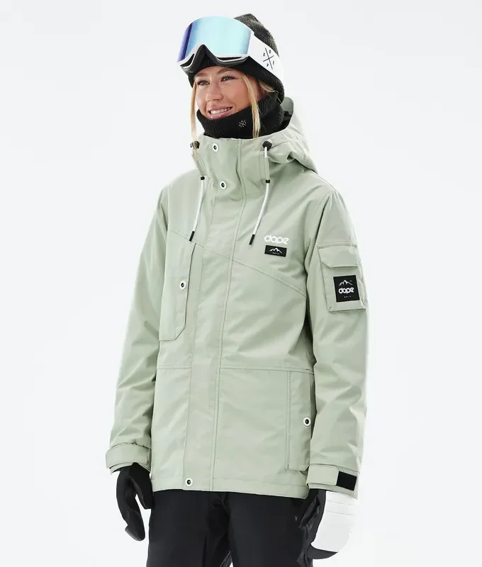 Super Prix Dope Adept W Veste Snowboard Femme Soft Green
