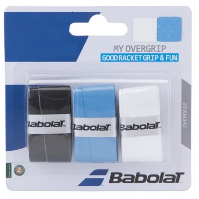 Surgrips Babolat My Overgrip X3 Noir Bleu Blanc