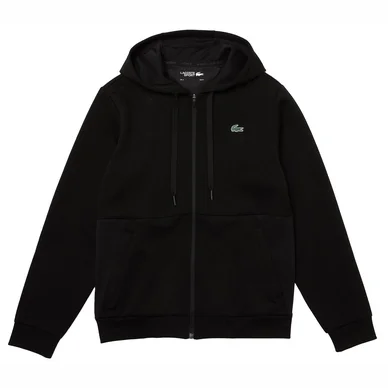 Sweat Lacoste Men SH9676 Sport Hooded Mesh Black Black