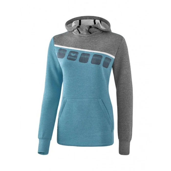 Sweat u00e0 capuche femme Erima 5-C [Taille 34]
