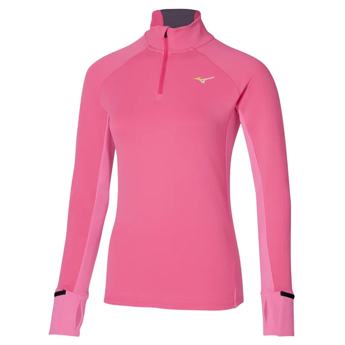 Sweatshirt 1/2 zip femme Mizuno Warmalite [Taille XS]