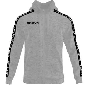 Sweatshirt à capuche bande full zip enfant
