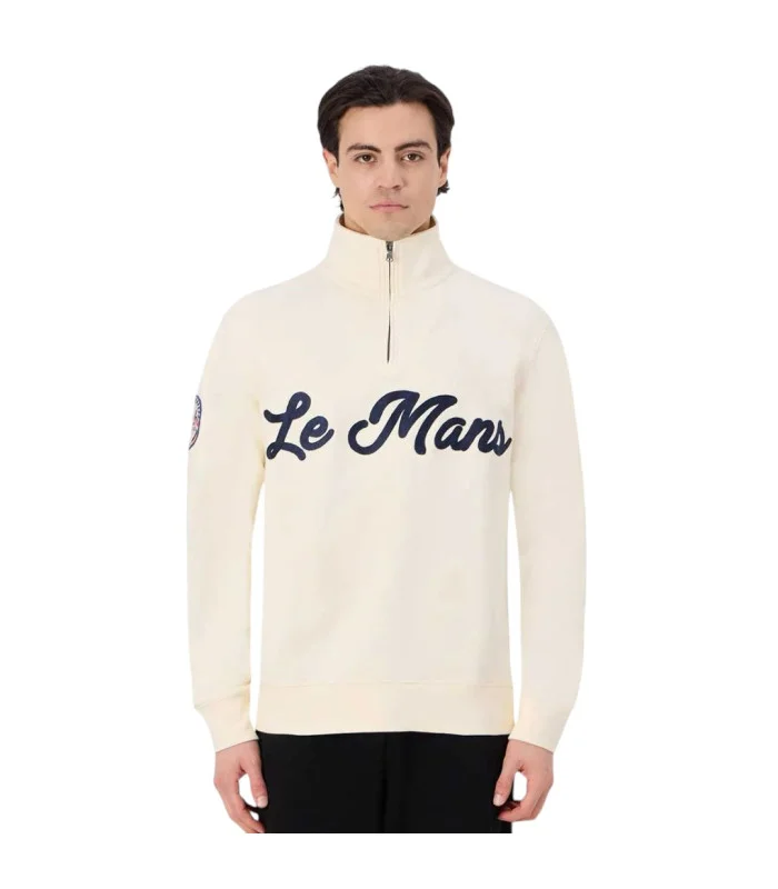 Sweatshirt Robe Giovani Sylvain 24H Le Mans Beige Unisexe