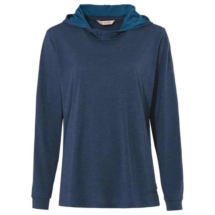 Sweatshirt u00e0 capuche manches longues femme VAUDE Mineo [Taille 34]
