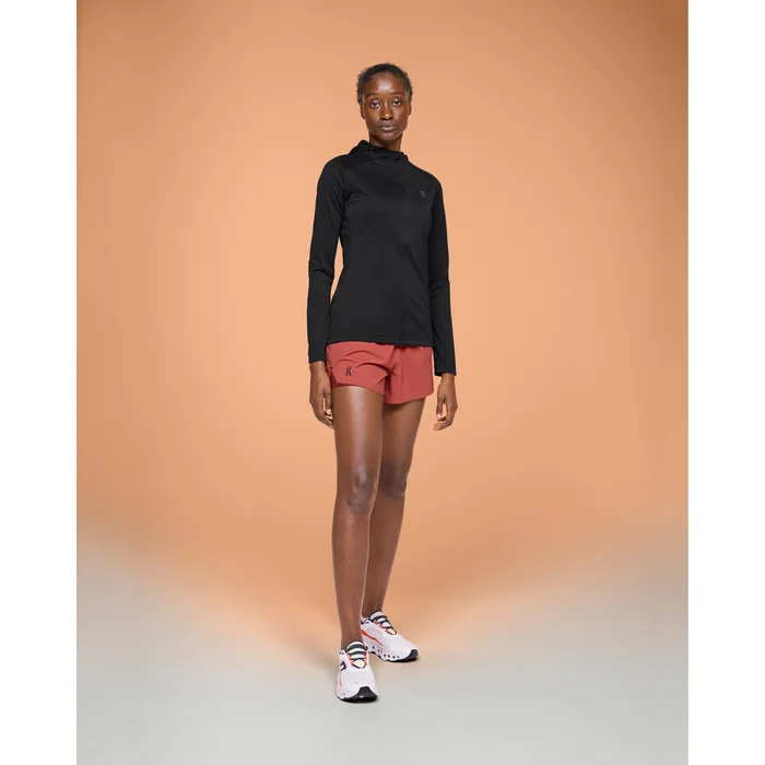 Sweatshirt u00e0 capuche zippu00e9 femme On-running Climate [Taille XS]