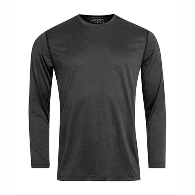 T-shirt à Manches Longues Björn Borg Men LS Perf Tee Axton Black Beauty Melange