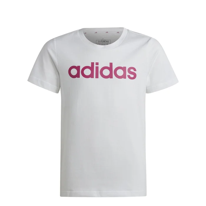 T-shirt ajusté logo coton fille adidas Essentials Linear Logo