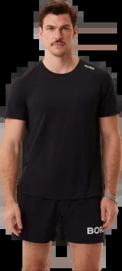 T-shirt Björn Borg Homme Borg Athletic T-shirt Black Beauty