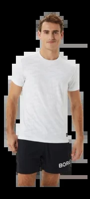 T-shirt Björn Borg Homme Borg Performance Brilliant White