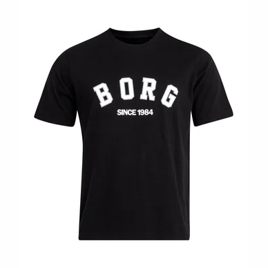 T-Shirt Björn Borg Hommes Sportswear Tee Borg Sport Black Beauty