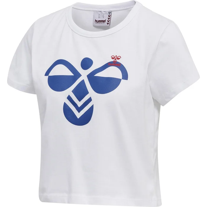 T-shirt crop femme Hummel IC Texas