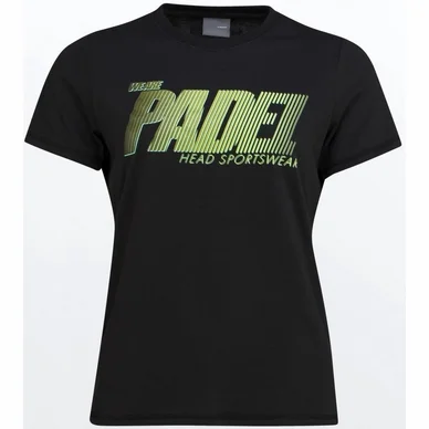 T-Shirt de Padel HEAD Women SPW Black