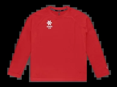 T-Shirt de Sport Osaka Enfant Training Tee Long Sleeve Red