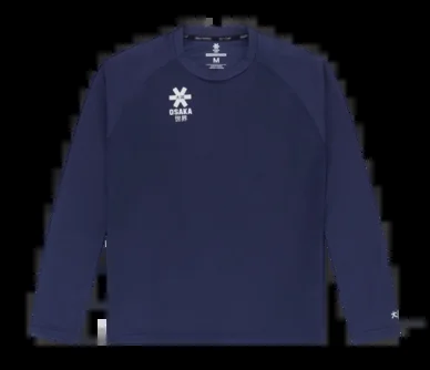 T-Shirt de Sport Osaka Homme Training Tee Long Sleeve Navy