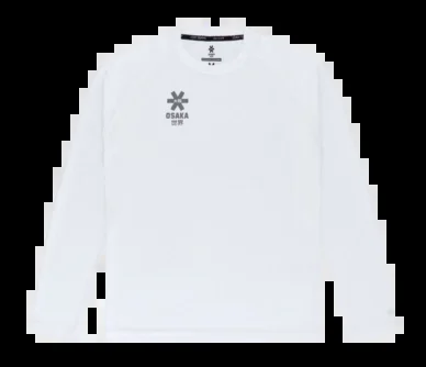 T-Shirt de Sport Osaka Homme Training Tee Long Sleeve White