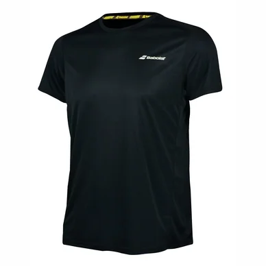 T-shirt de Tennis Babolat Men Core Flag Club Tee Black Black