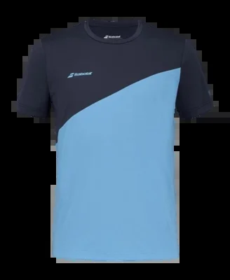 T-shirt de Tennis Babolat Men Drive Crew Neck Tee Drive Blue