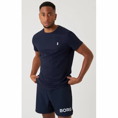 T-shirt de Tennis Bjorn Borg Homme Ace T-Shirt Stripe Night Sky