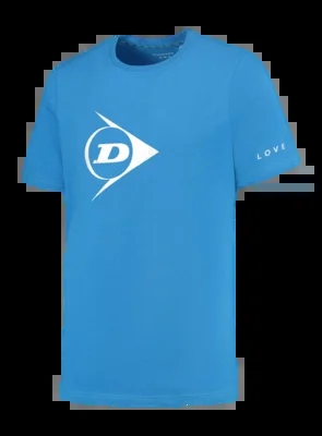 T-shirt de Tennis Dunlop Unisex Ap Essentials Promo Tee Royal Blue