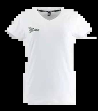 T-shirt de Tennis The Indian Maharadja Women Kadiri Padel White