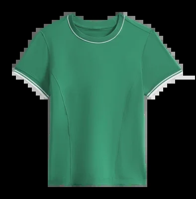 T-shirt de Tennis Wilson Women Team Seamless Tee Courtside Green