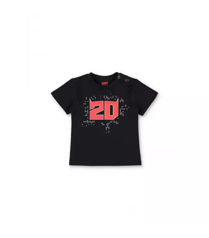 T-shirt Enfant Fabio Quartararo 20 Graphisme El Diablo Officiel MotoGP