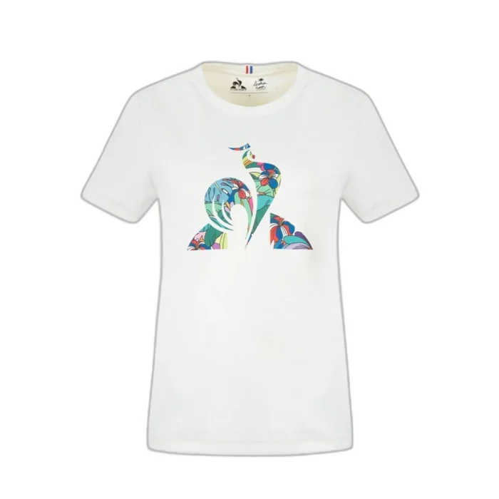 T-shirt femme Le Coq Sportif Leona Rose Nu00b02 [Taille 2XS]