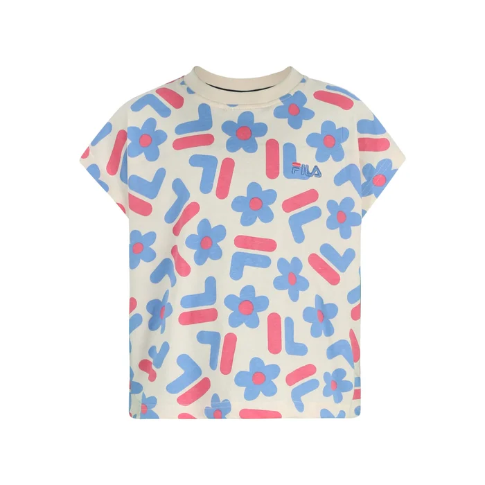 T-shirt fille Fila Lampaden AOP