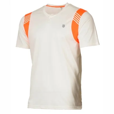 T-shirt K Swiss TAC Henley Crew Tee Bright White