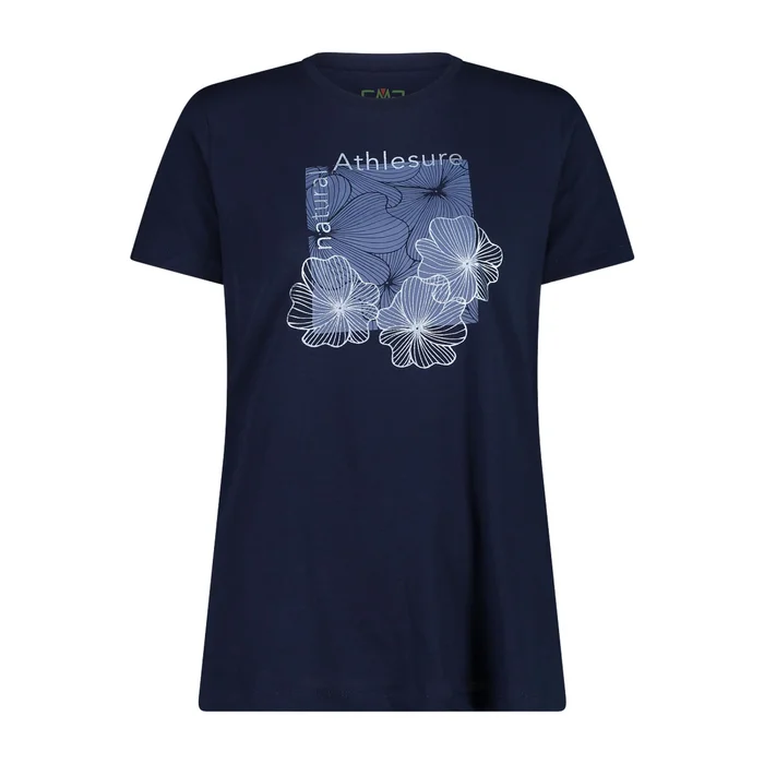 T-shirt motif fleur devant femme CMP [Taille 2XS]