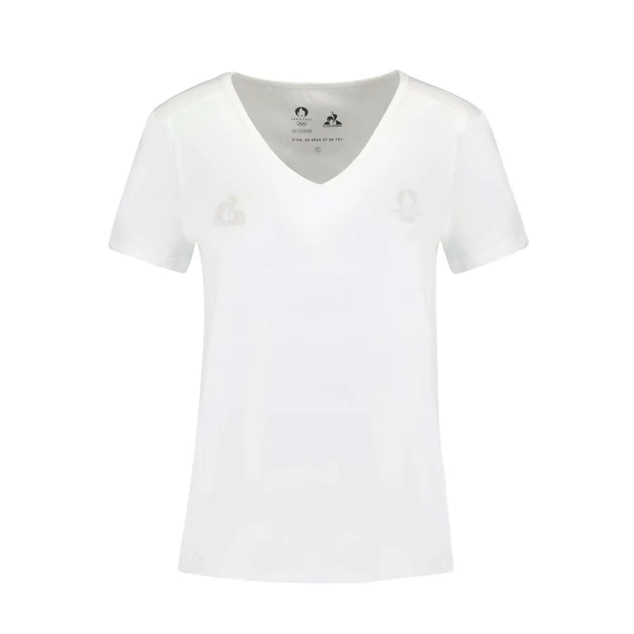 T-shirt Nu00b01 femme Le Coq Sportif Ess [Taille 2XS]