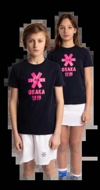 T-Shirt Osaka Enfant Deshi Tee Pink Star Navy
