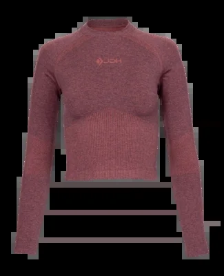 T-Shirt sSport JDH Femme Seamless Longsleeve Plum