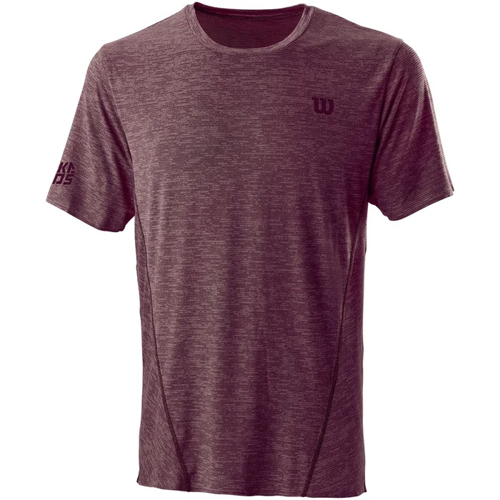 T-shirt Wilson Kaos Mirage Crew – Bordeaux